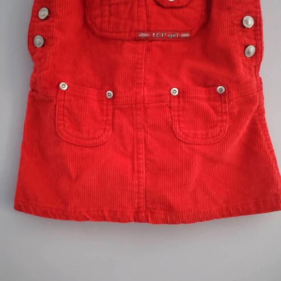 TCP Girls Red Corduroy Skirt Jumper 12M - Picture 3 of 8